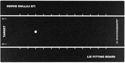 Heavy Duty Golf Club Lie Fitting Board, Textured Surface Training Aid for Indoor
