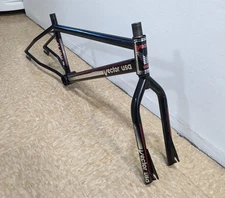 1984 Vector Mark 2 frame fork black ALL ORIGINAL vintage BMX