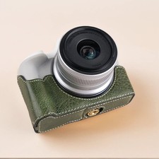 For Canon R50 R100 Camera Bag Leather Dock Case Base Protection Cover Shell