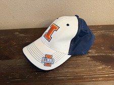 Illinois Fighting Illini Hat Adjustable Twins Enterprise Chief Illiniwek NCAA