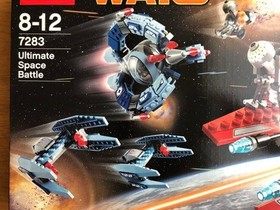 LEGO Star Wars 7283 Ultimate Space Battle 2005 Set Obi-Wan Anakin Minifigures