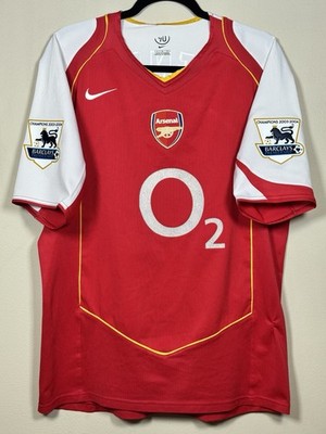 Nike T90 Arsenal 2004–2005 Home Jersey Thierry Henry #14 – 118817