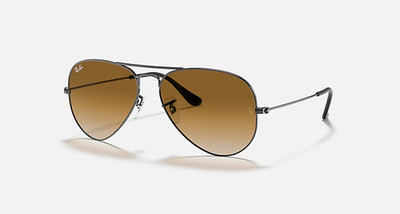 RAY-BAN Sonnenbrille RB3025 AVIATOR Light Brown Gradient 004/51 Neu & OVP