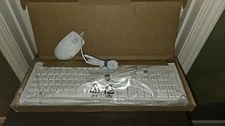 NEW HP 310 White Wired Keyboard and Mouse Combo USB PC Desktop Laptop Computer