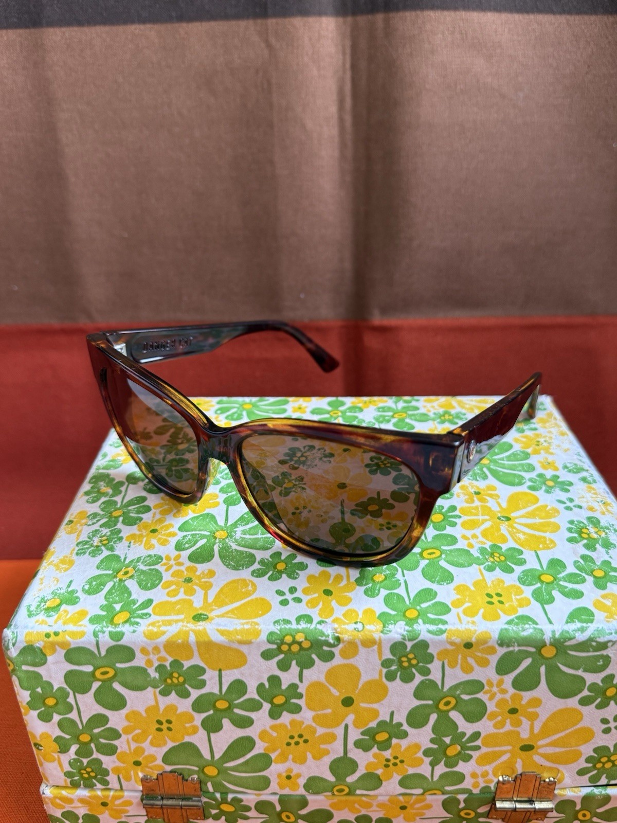 Electric Danger Cat Tortoise Shell Sunglasses , W… - image 1