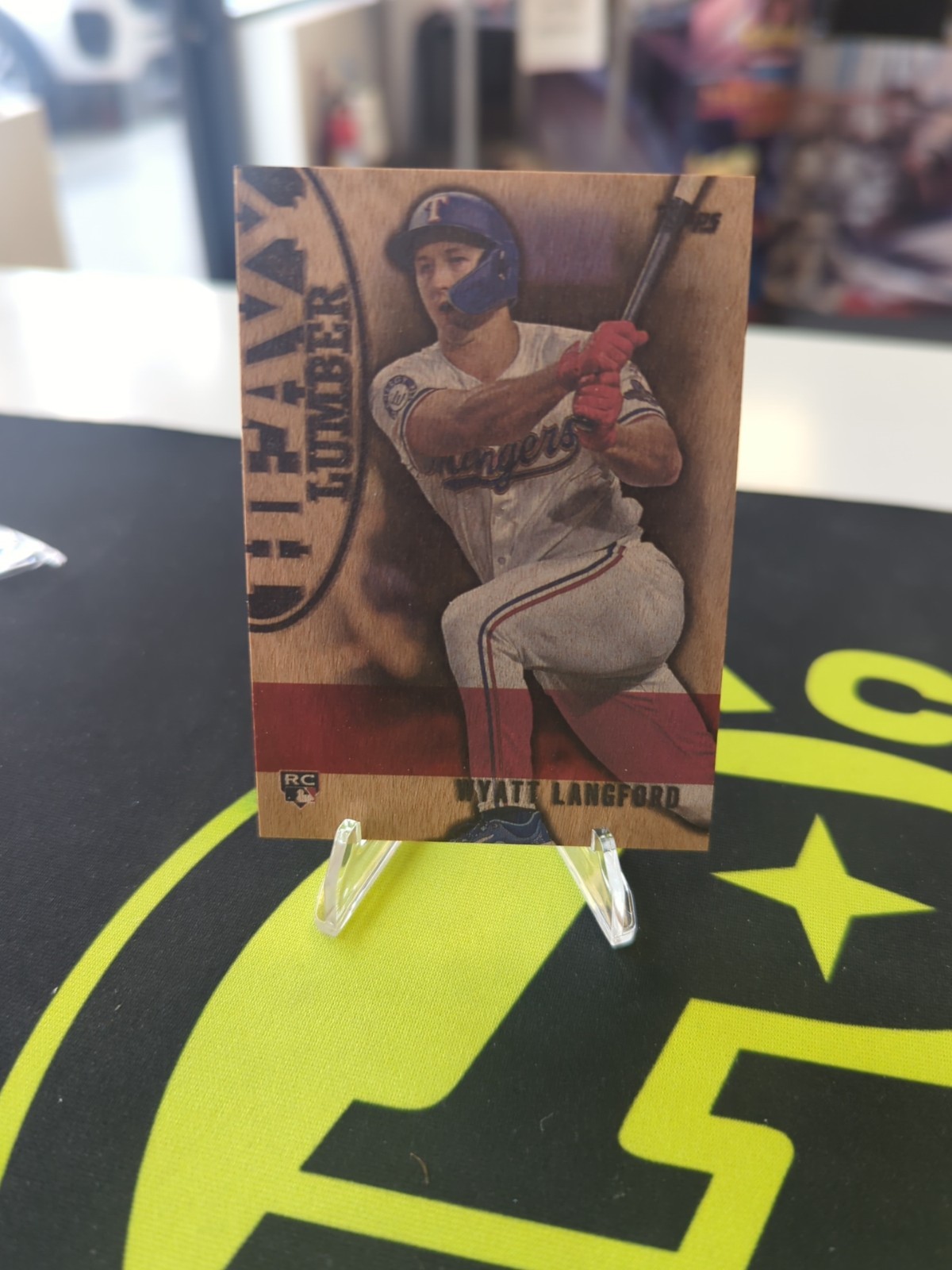 2024 Topps Update Series - Heavy Lumber Wyatt Langford #HL-57 (RC)