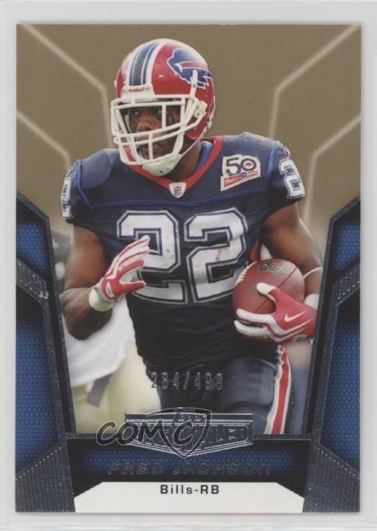 2010 Topps Unrivaled Gold 264/499 Fred Jackson #72 0b5