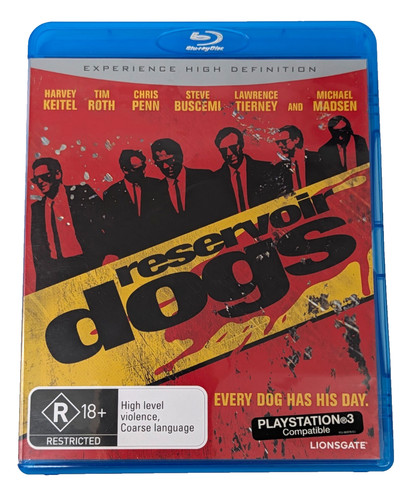 Reservoir Dogs (1992) disc cover