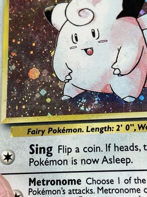 Fart Swirl Clefairy 6/130 Base Set 2 Holo Rare MP | eBay