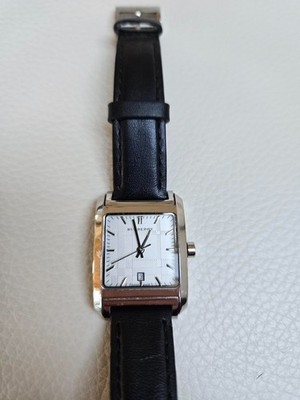 BURBERRY - ARMBAND UHR - BU1575 - Farbe: schwarz / weiß / silbern / Karo-Design