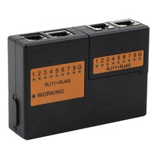Tester Multifunzionale POE RJ45 Tester per Cavi LAN Ethernet RJ11 RJ12 CAT2769