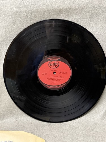 VINTAGE THE MOVE VINYL LP SELF TITLED MUSIC FOR PLEASURE RECORDS 50158 STEREO - Picture 4 of 9