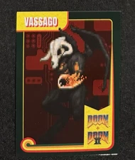 Doom 1 2 I II Vassago Card Short Print Limited Run Games