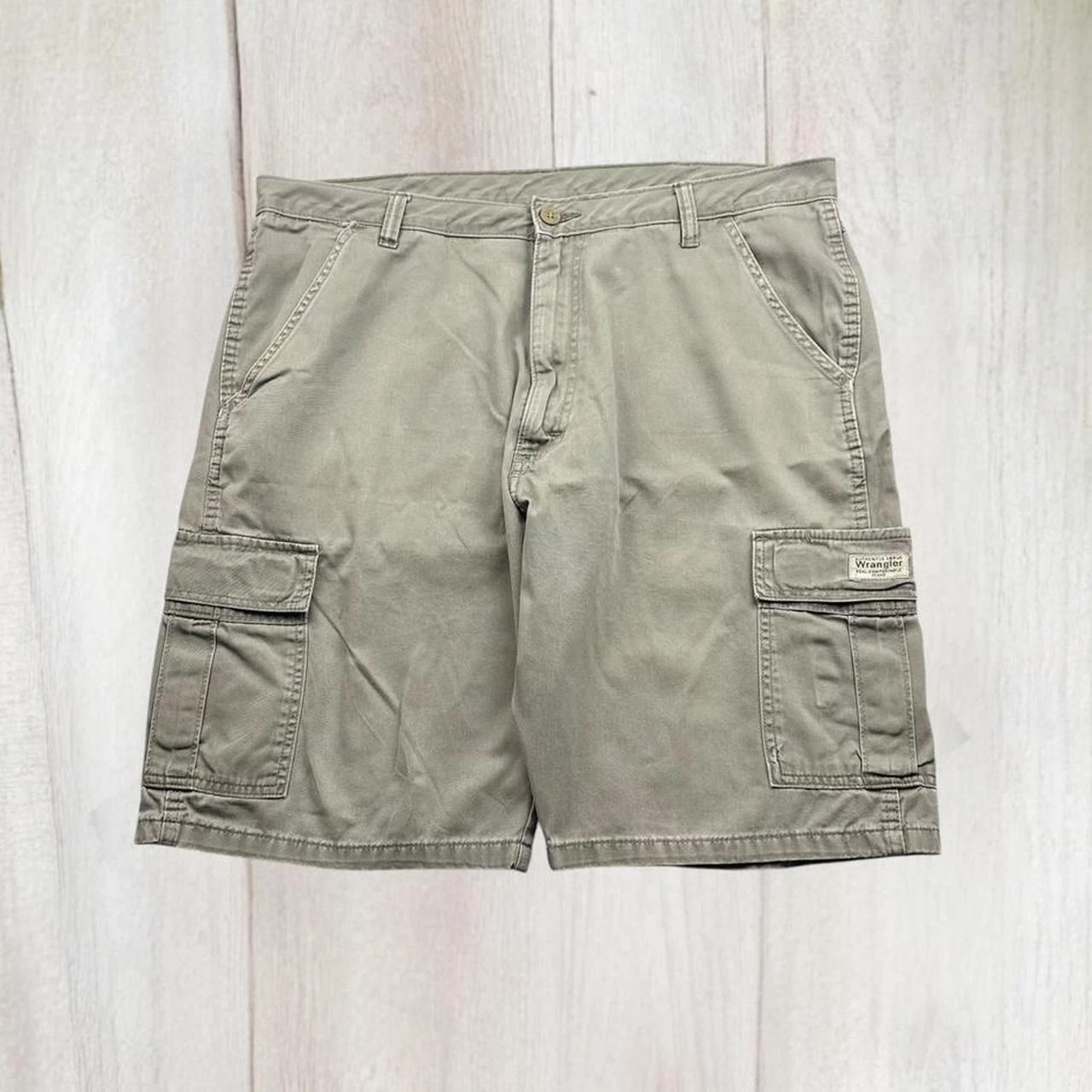 Vintage Wrangler Brown / Beige Cargo shorts
