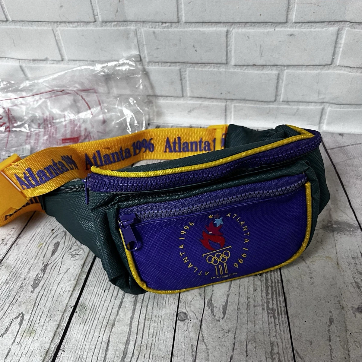 希少 COACH Atlanta Olympic 限定モデル ウエストポーチ Atlanta 1996 Event USA Olympics Bags for sale | eBay