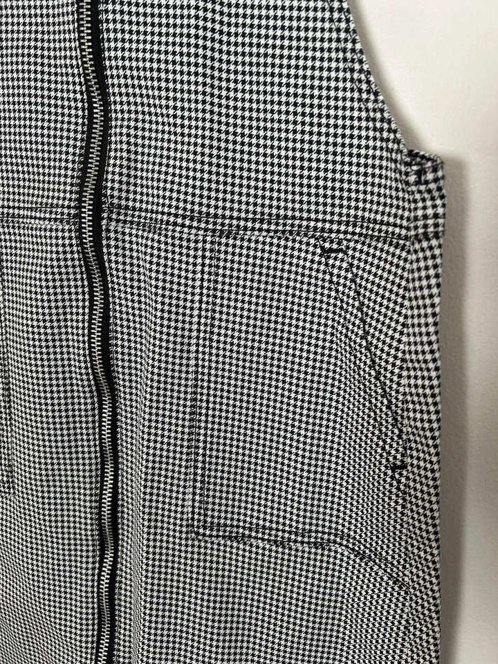 H&M Girls Black & White Jumper Dress size 8 - Image 3 of 4