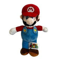 Nintendo Super Mario Bros. Mario Plush 8 1/2 " inch 2023 Stuffed Video Game