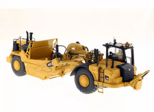 1:50 Dm Cat627k Wheel Tractor-scraper Construct Machine Equipment Diecast Model