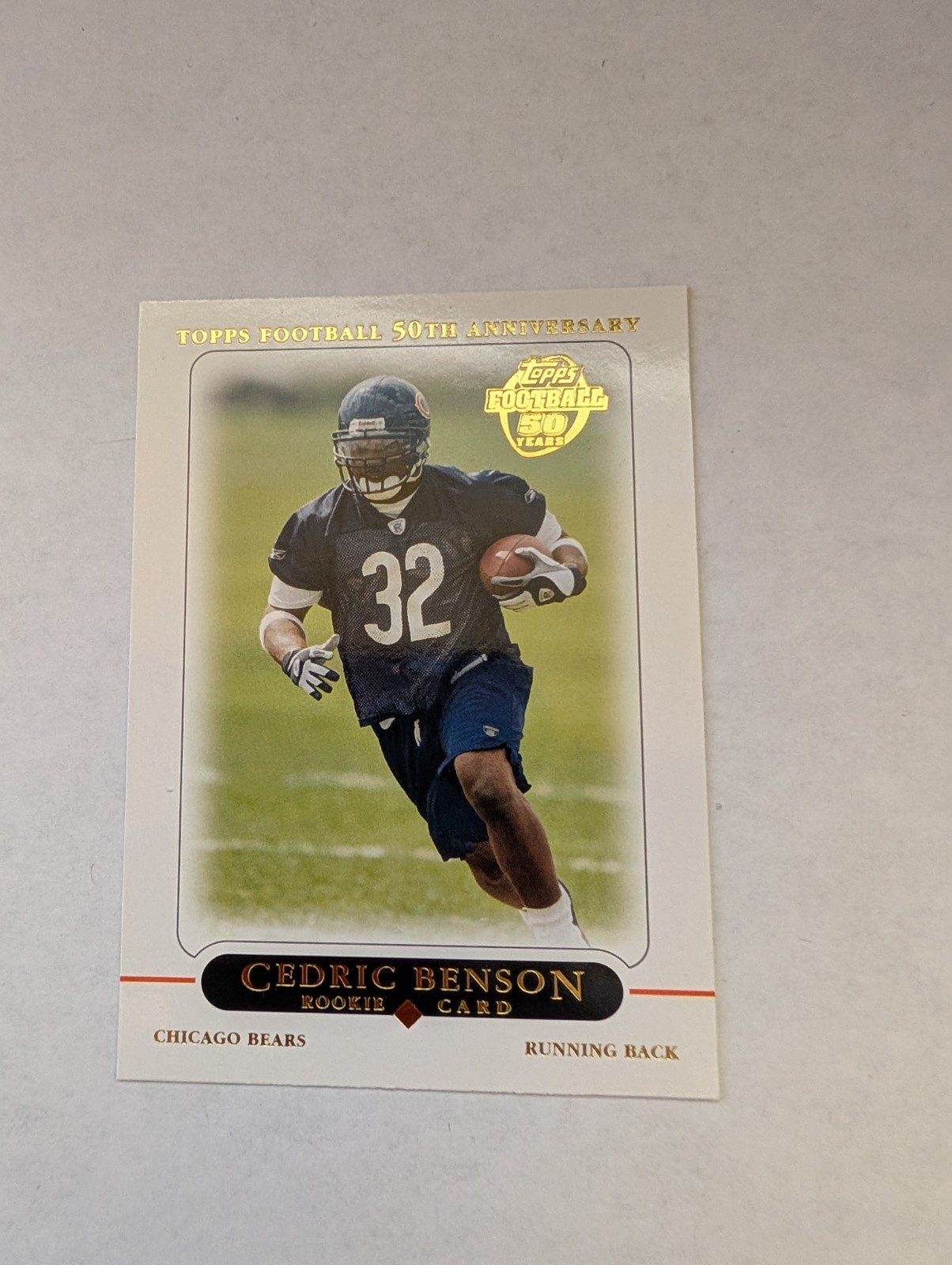 Cedric Benson card image