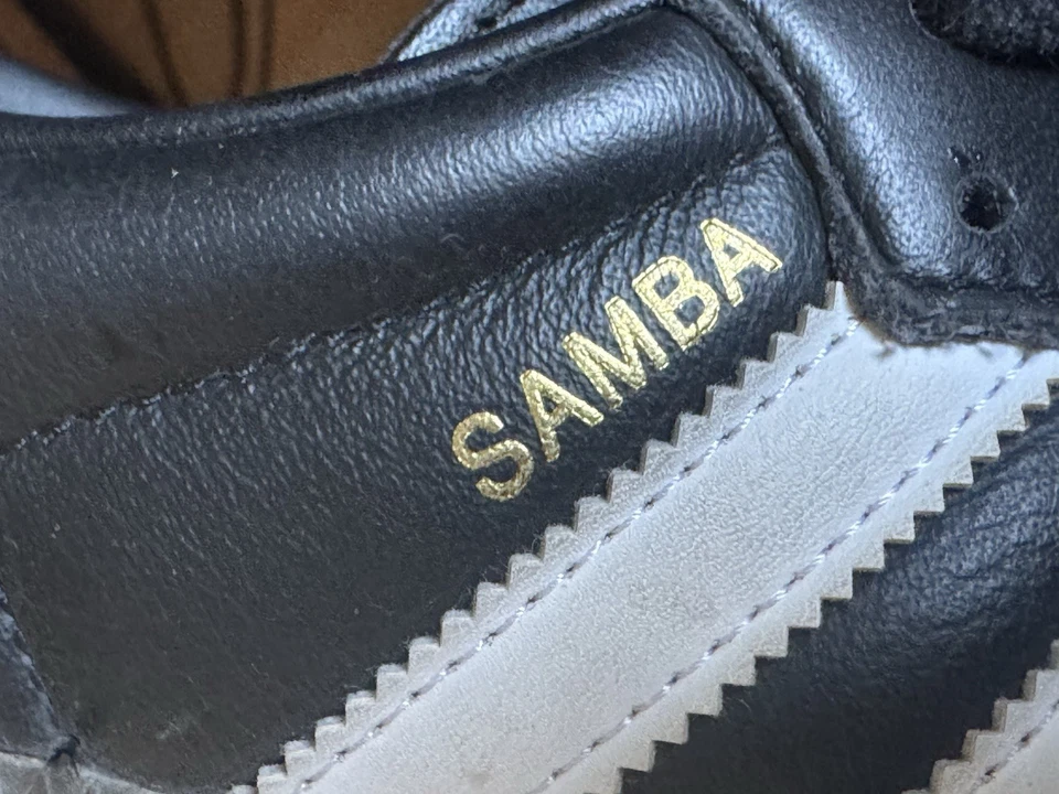 adidas Samba Baskets Homme cuir noir/blanc EU 40 UK 6,5 US 7 IGO723 - Photo 4/4