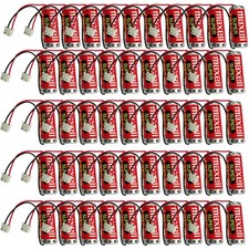 50pcs ER10280 3.6V 800mAh PLC battery FX2NC-32BL ER10/28 with Plug