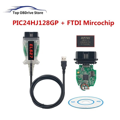 Scanner OBD2 ELS27 V2.3.8 USB FTDI pour Ford Mazda Lincoln Mercury FORScan - Photo 1/8