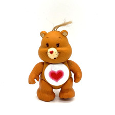 Vintage 1983 Kenner Care Bear Poseable Figure Tenderheart Bear Tender Heart