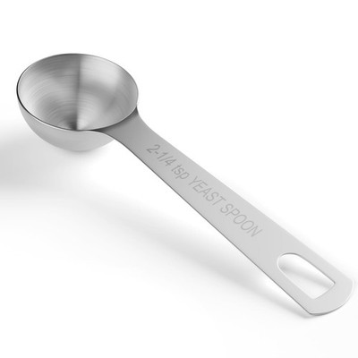 BERYLER 1PCS Yeast Measuring Spoon, Stainless Steel 2-1/4 Teaspoons, 2.25tsp,...