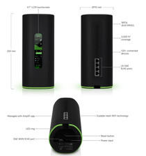AmpliFi ALIEN Tri-Band Wi  Fi 6 Router