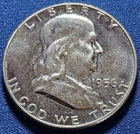 A 1956 Franklin Silver Half Dollar Proof 50c