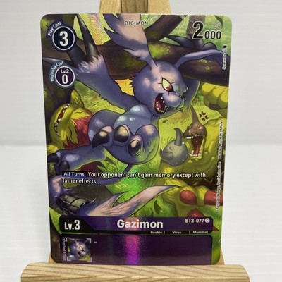 gazimon digimon card Digimon Card Game Gazimon BT3-077 Alternate Art LP