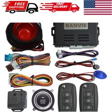 Complete Car Protection System: Remote Start, Alarm  Central Lock Automation