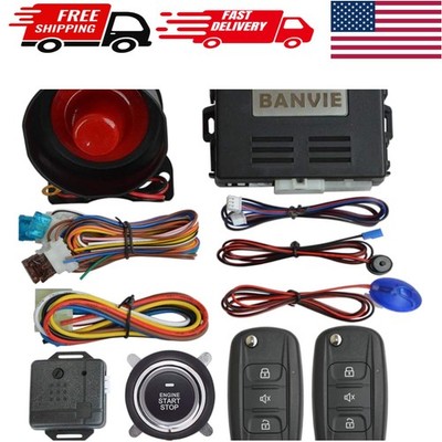 Complete Car Protection System: Remote Start, Alarm & Central Lock Automation