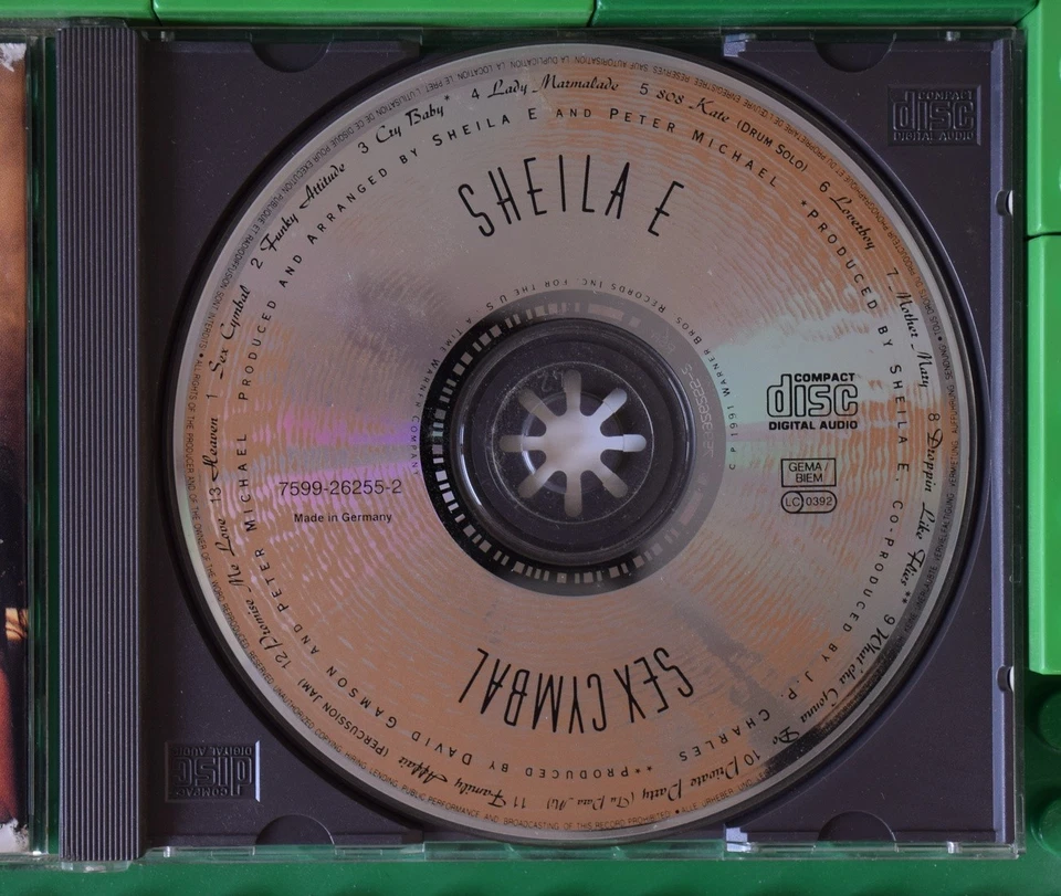 Sheila E - Sex Cymbal - Warner Bros Records - CD - Bild 3 von 4