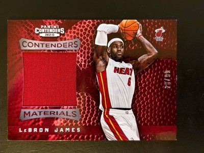 Panini 2012-13 Contenders LeBron James #3 Materials /99 Jersey #23/99  eBay 1/1