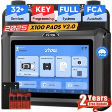 XTOOL X100 PADS V2.0 Auto Car All System Diagnostic Tool Key Programming Scanner