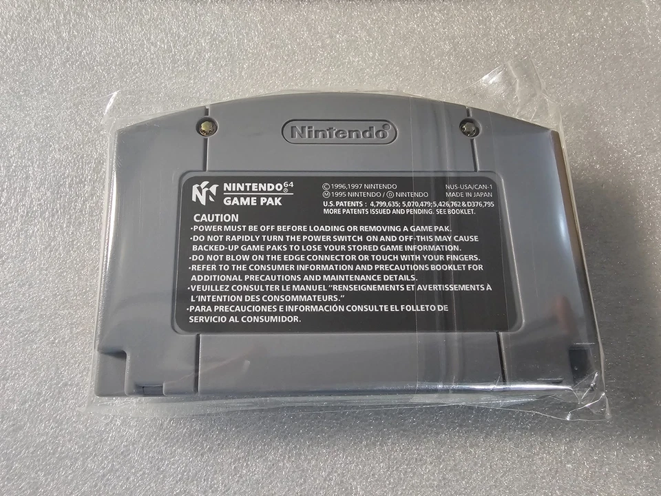 GoldenEye 007 (Nintendo 64, 1997) N64 Rareware James Bond Game Cartridge - Image 3 of 4