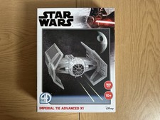 Star Wars Darth Vader Imperial Tie Advanced X1 4D Puzzle Revell 160 Pieces New