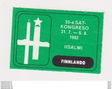 Vignette 1982 IISALMI Finnlando esperanto