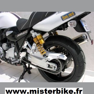 Garde-boue lèche-roue Ermax pour moto XJR 1300 SP 1999-2011 en noir satin robuste