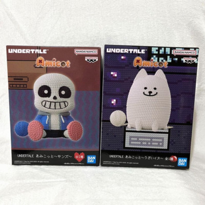 BANPRESTO UNDERALE Amicot ohne lästige Hundefigur 2er-Set Figurenware Kostenl...