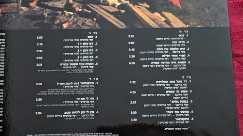 FORTIS Plonter HEBREW ISRAELI PUNK NEW LP - 第 4/9 張圖片