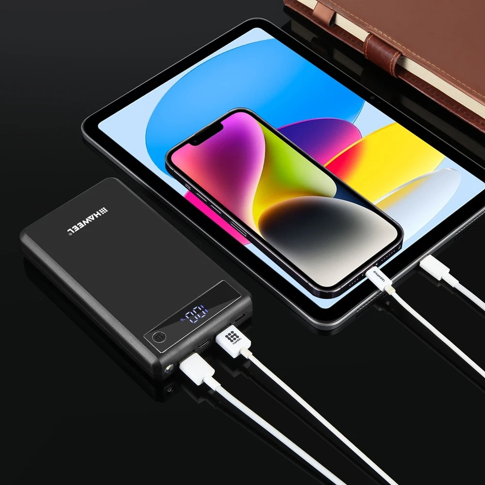 Power Bank Box Fast Charger Battery Case w/Display For HAWEEL 6 Cells 18650 Part Power Bank Box Fast Charger Battery Case w/Display For HAWEEL 6 Cells 18650 Part