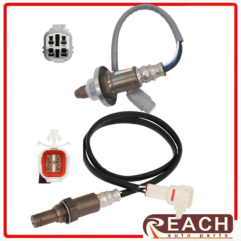 Juego de 2 sensores de oxígeno O2 aguas arriba + aguas abajo para Suzuki SX4 2010 2011 2012 2013 Foto 2 de 4