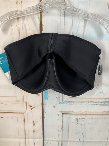 Vanity Fair Womens Beauty Back Underwire Smoothing Strapless Bra 74380 Size 42D - Picture 7 of 11