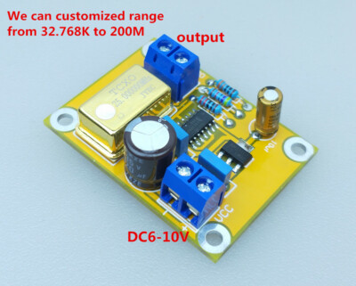 1pcs TCXO 0.1ppm 50.000MHz 50MHZ Ultra precision Gold Oscillator FOR audio DIY