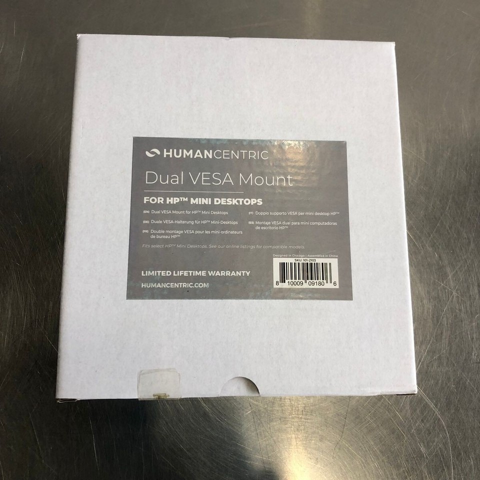 Support VESA HumanCentric Pour HP Mini - Montage écran, Bureau, Mur
