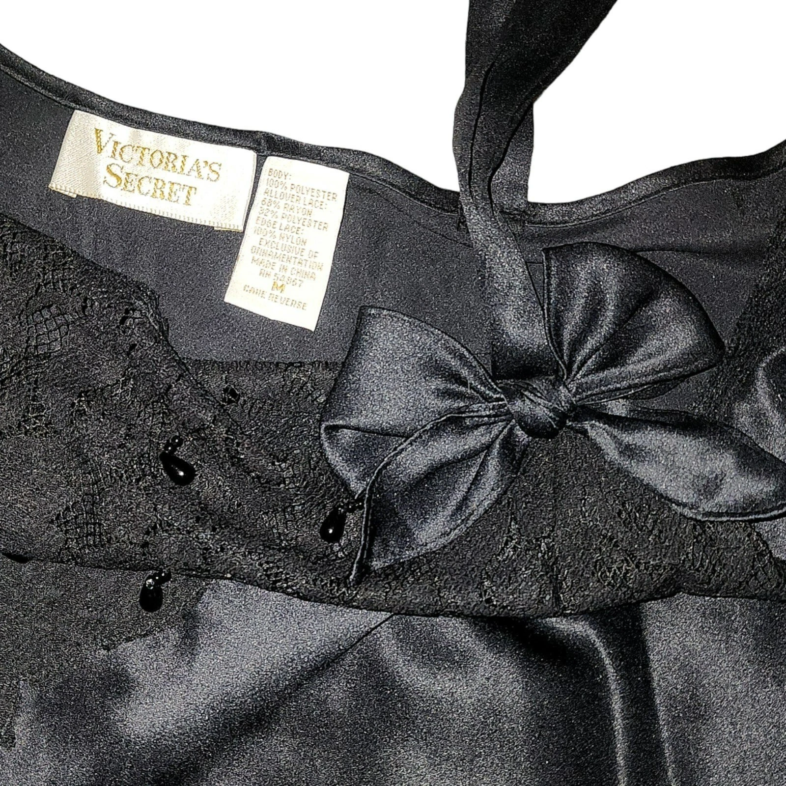 UNDERCOVER Abito slip vintage Victorias secret etichetta oro