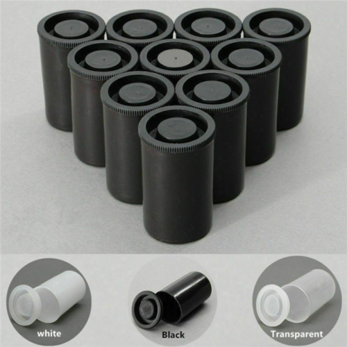 Empty Bottle Roll Film Case 35mm Seal Fishing bait Cans Canisters Containers UK - Afbeelding 1 van 9