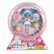 Mini Lalaloopsy MITTENS FLUFF 'N' STUFF 2012 Sew Snow Series 10  NIP/Retired